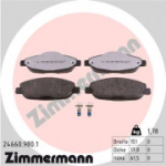 Piduriklotsi komplekt,ketaspidur ZIMMERMANN 24660.980.1