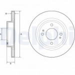 Piduriketas DELPHI BG4830C
