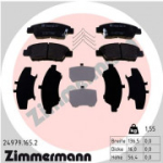 Piduriklotsi komplekt, ketaspidur ZIMMERMANN 24979.165.2