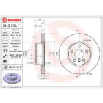 Piduriketas BREMBO 09.D113.11
