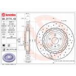 Piduriketas BREMBO 09.D174.43