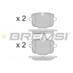 Piduriklotsi komplekt, ketaspidur BREMSI BP3450
