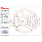 Piduriketas BREMBO 08.7768.10