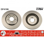 Piduriketas TRW DF4106