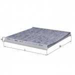 Filter, salongi&otilde;hk MAHLE ORIGINAL LAK 131