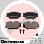 Piduriklotsi komplekt, ketaspidur ZIMMERMANN 21055.180.1