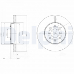 Piduriketas DELPHI BG2759