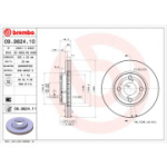 Piduriketas BREMBO 09.9824.11
