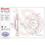 Piduriketas BREMBO 09.7812.2X