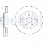 Piduriketas DELPHI BG9121C