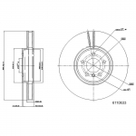 Piduriketas METZGER 6110633