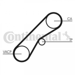 Hammasrihm CONTITECH CT857