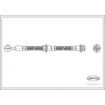 Pidurivoolik CORTECO 19032275