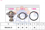 Termostaat, jahutusvedelik FACET 7.8769