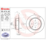 Piduriketas BREMBO 08.A715.21