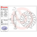 Piduriketas BREMBO 09.A818.21