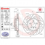 Piduriketas BREMBO 09.C395.13
