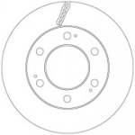 Piduriketas TRW DF6882