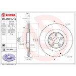 Piduriketas BREMBO 09.D061.11