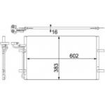 Kondensaator, kliimaseade MAHLE ORIGINAL AC 410 001S