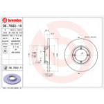 Piduriketas BREMBO 08.7822.10
