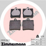 Piduriklotsi komplekt, ketaspidur ZIMMERMANN 21919.150.1