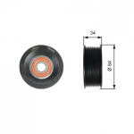 Seade ja juhtrull, soonrihm GATES T36425