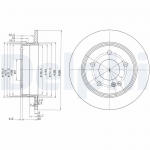 Piduriketas DELPHI BG2761
