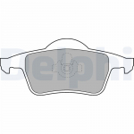 Piduriklotsi komplekt, ketaspidur DELPHI LP1504