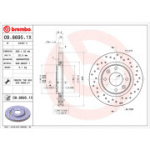 Piduriketas BREMBO 09.8695.1X
