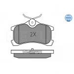 Piduriklotsi komplekt, ketaspidur MEYLE 025 240 1314/W