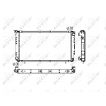 Radiaator, mootorijahutus NRF 506671