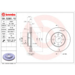 Piduriketas BREMBO 09.5285.11