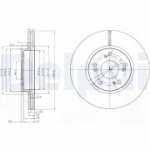 Piduriketas DELPHI BG3980C