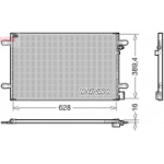 Kondensaator,kliimaseade DENSO DCN02037