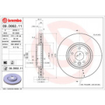 Piduriketas BREMBO 09.D062.11