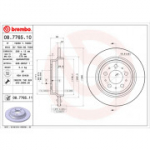 Piduriketas BREMBO 08.7765.11