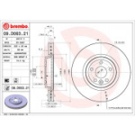 Piduriketas BREMBO 09.D063.21
