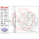 Piduriketas BREMBO 09.D339.11