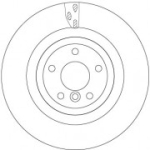 Piduriketas TRW DF6969S