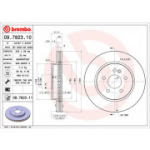 Piduriketas BREMBO 09.7823.11