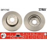 Piduriketas TRW DF1743