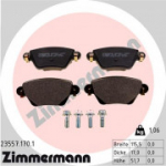 Piduriklotsi komplekt, ketaspidur ZIMMERMANN 23557.170.1