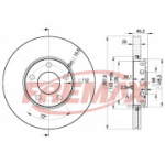 Piduriketas FREMAX BD-4063