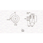 Generaator MAGNETI MARELLI 063731627010