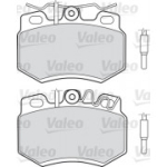 Piduriklotsi komplekt, ketaspidur VALEO 540504