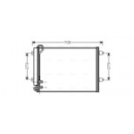 Kondensaator, kliimaseade AVA Clever Choice VNA5225D