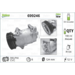 Kompressor, kliimaseade VALEO 699246