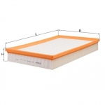 &Otilde;hufilter MAHLE ORIGINAL LX 1500