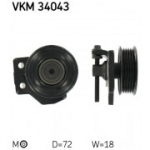 Pingutusrull, soonrihm SKF VKM 34043